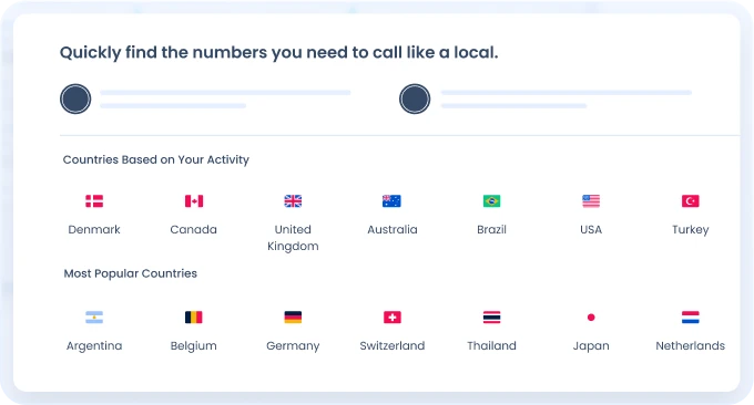 DID Numbers