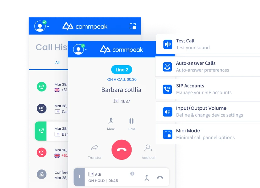 About CommPeak Softphone