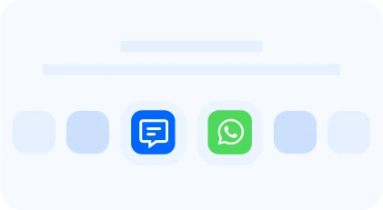 SMS + WhatsApp Marketing Service