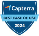 Capterra best ease of use 24