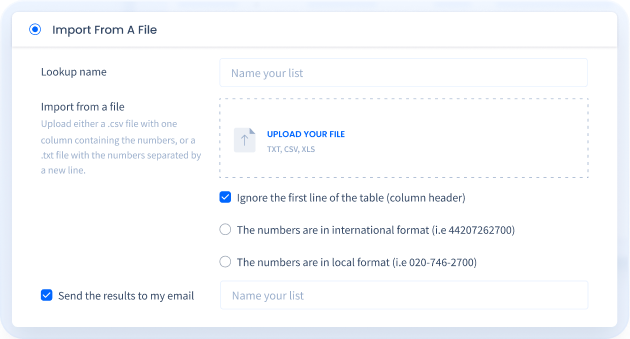 HLR LookUp