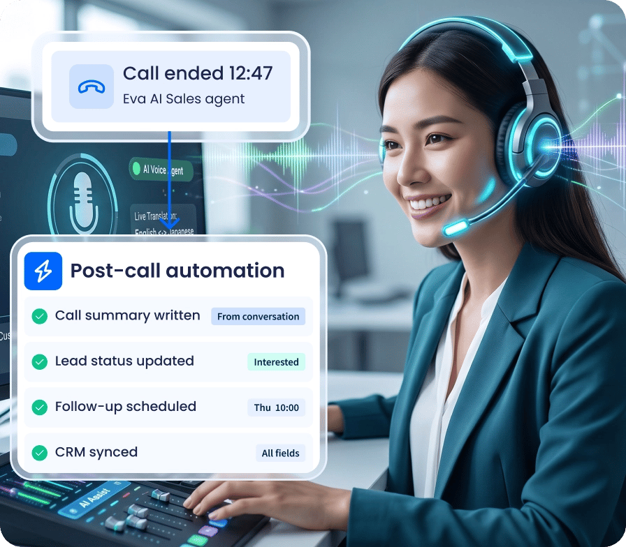 Automating Post-Call Activities