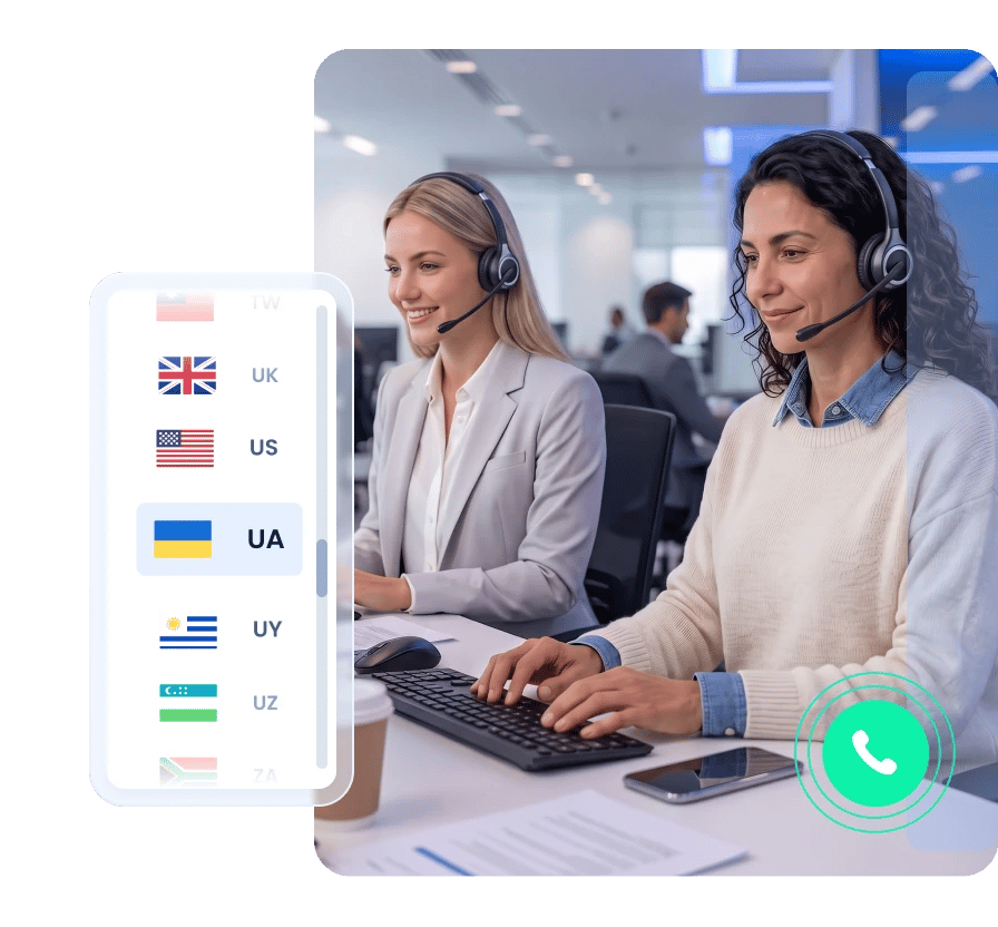 WORLDWIDE NUMBER AVAILABILITY
