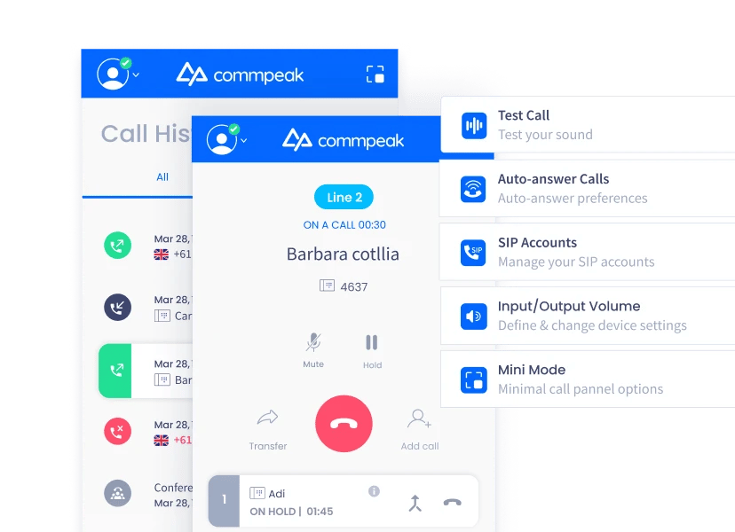 About CommPeak Softphone