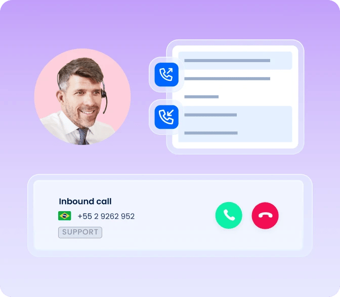 Call Blending