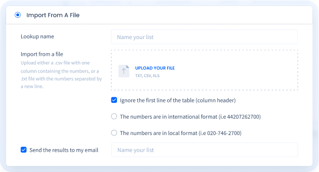 HLR LookUp