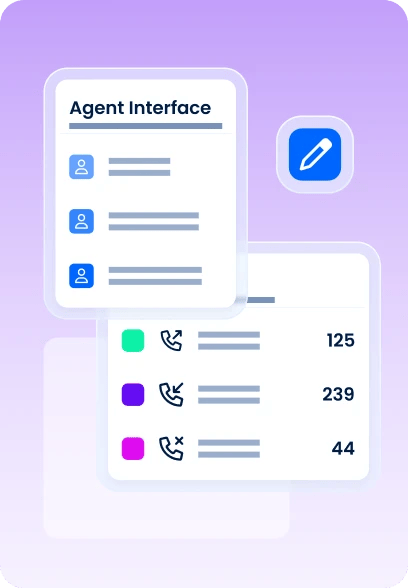 Customizable Agent Interface