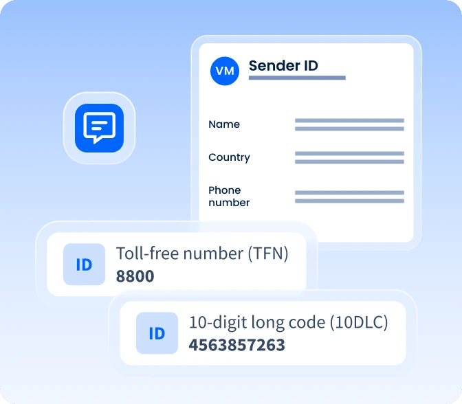 Long and Short Code Sending IDs