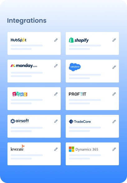 100+ Integrations