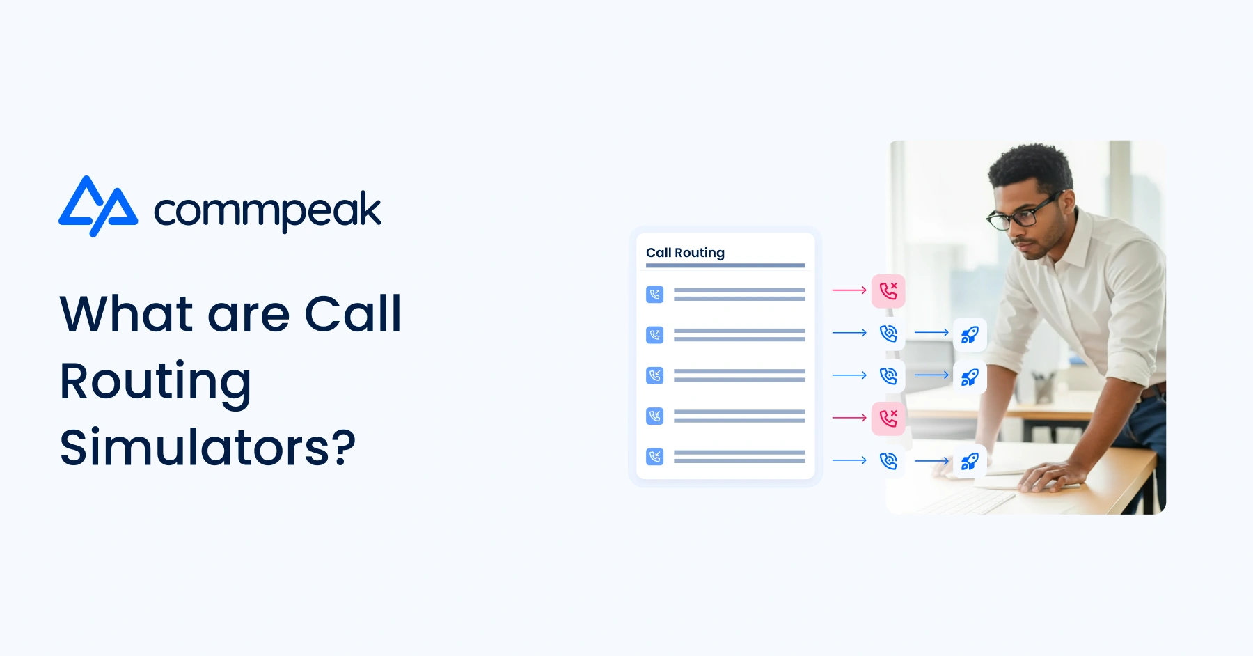 Call Routing Simulator | Secure Dialing Logic | CommPeak